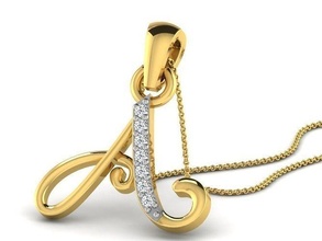 ciondoli collezione gioielleria arte oro argento diamante luce collana moda bellezza brillante zaffiro stampabile 3d print model - Mito3D