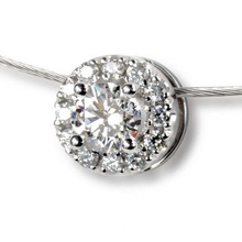 pendants marguerit -cg317 gold diamond pendantif fashion design pendant necklace bijoux 3d jewelry 3d print model - Mito3D