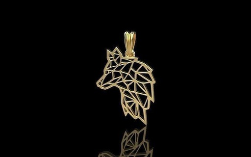 pendants wolf 0016 jewelry gold design silver architectural rings ring fashion designer diamond game 3d print model - Mito3D