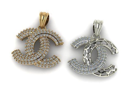 pendents diamond pendents diamond printable diamond ring necklace jewelry pendants  3d print model - Mito3D