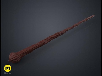 penelope fawleys wand fantasy game harry magic wizard witch potter witchcraft magician games toys 3d print model - Mito3D