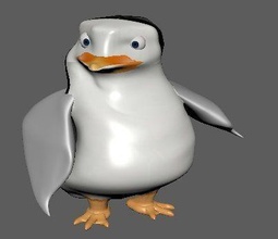 pingüino la ciencia de aves a los animales antártida scientst otros 3d print model - Mito3D