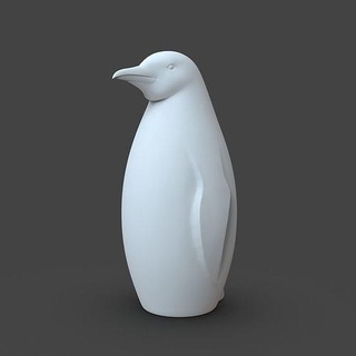 Pinguin Hund mickey Katze Frosch Eule Kunst Skulpturen 3d print model - Mito3D