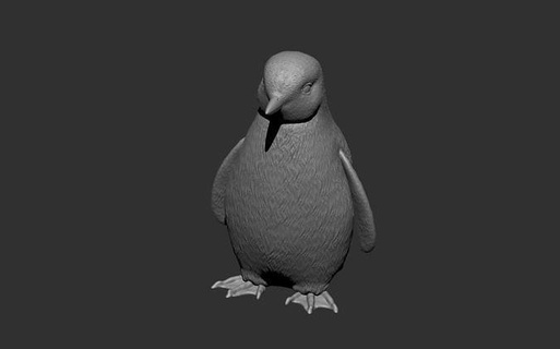 penguin 3d printing nature birds animals decoration art sculptures 3d print model - Mito3D