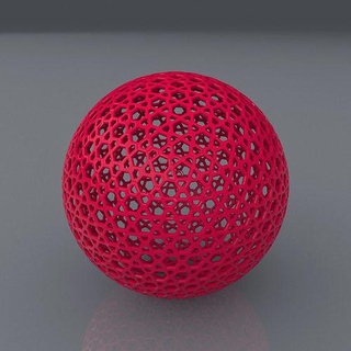 perforated globe hexagonal star shape 3d printing model decorative sphere design lamp concept art architecture futuristic abstract ball circle filigree lighting mathematical decoration house decor 3d print model - Mito3D