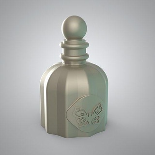 perfume bottle candle silicone mold flacon parfum bougie moule decor general house interior 3dprint 3d print model - Mito3D