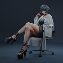 persona5 tae takemi mujer juego personaje taetakemi médico snfw 3dprint juegos juguetes 3d print model - Mito3D