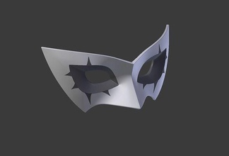 persona 5 joker mask cosplay prop costume persona5 halloween hobby diy 3d print model - Mito3D