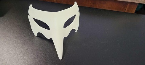 persona cuervo máscara 3dprint cosplay resina juguete pre soportado videojuego anime juegos juguetes 3d print model - Mito3D
