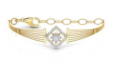 petals bracelet jewelry gold silver ring jewel wedding diamond platinum necklace printable gem sterling earring sapphire fashion vintag brilliant engagem bracelets 3d print model - Mito3D
