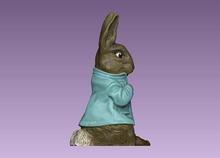 peter rabbit beatrix potter bunny flopsy bunnies peterrabbit art sculptures 3d print model - Mito3D