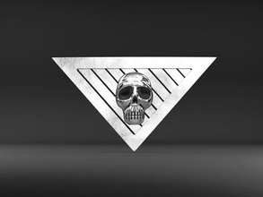 fantasma cintura fibbia cranio touganda oms passeggiate billy zane lee falk moda simbolo scheletro design metallico replica puntello cinghie 3d print model - Mito3D