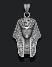 firavun kolye taşlar mısır mısırlı faraon mücevher takı mumya piramit tutanhamon tutankhamun tutenchamun parlak taş değerli 3d print model - Mito3D
