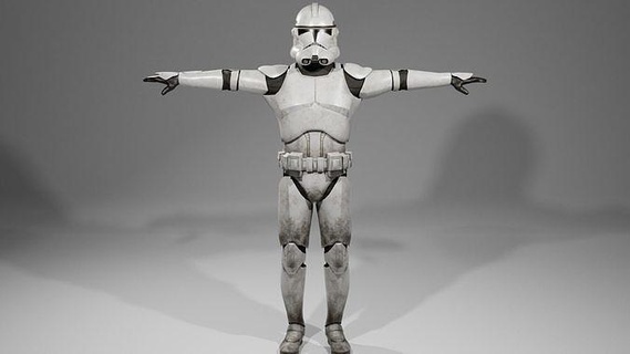 evre 2 klon asker tamamen hileli yıldız savaşları klonetrooper phase2clonetrooper jedi sith fırtına askeri kişi vader karakter ışın kılıcı 3dprint sanat heykeller 3d print model - Mito3D