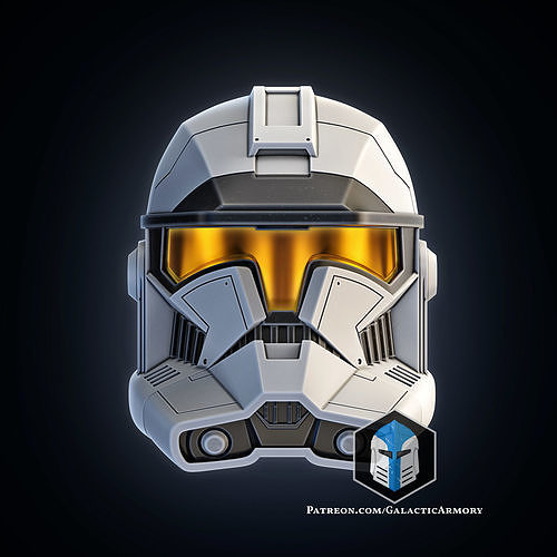 estágio 2 espartano misture capacete 3d impressão arquivos aréola clone soldado armaduras estrela guerras mestre chefe passatempo faça 3D print model - Mito3D