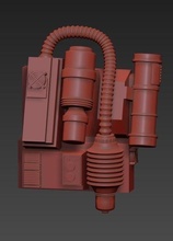 phase 3 trooper backpack 3d print ready stl 6 inch figure clone starwars stormtrooper sith jedi clonewars infantry lightsaber animation vader combat storm maytheforcebewithyou balster blastech phase3 war games toys 3d print model - Mito3D
