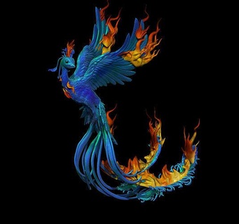 Fénix pavão pássaro fogo folk milagre maravilha prodígio fenômeno mitologia arte esculturas vitória 3d print model - Mito3D