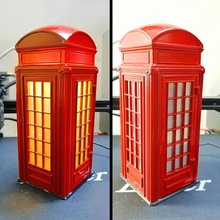Telefon Stand rgbstock Kommunikation Kabine Großbritannien Statue Hobby DIY 3d print model - Mito3D