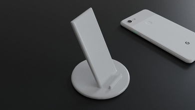 phone stand like pixel 3d printable hobby-diy print charge smartphone electronics google hobby diy 3d print model - Mito3D