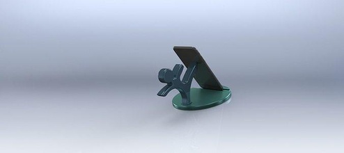 telefon masa beşik insan model ambar teknoloji taşınabilir karton elektronik iş Odun 3d tasarım hediye ev Aksesuarlar bağ plastik kinetik küresel kavramsal dekor 3d print model - Mito3D