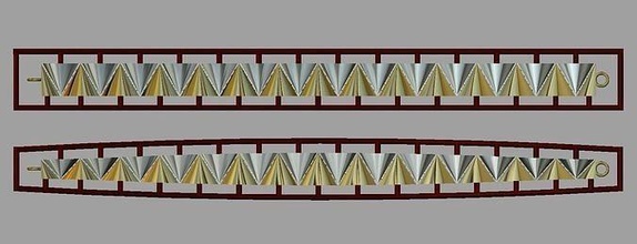 pezzo fusione catena is cast gioiello oro argento design cartello stampabile macchina resina gioielleria serratura fuzyon simbolo braccialetto braccialetti collana 3d print model - Mito3D