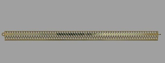 fusion chaîne is jeter maillon porte clés imprimable lien rolex bracelet bracelets or argent bijou bijoux mode beauté outil collier regarder poignet fuzyon 3d print model - Mito3D