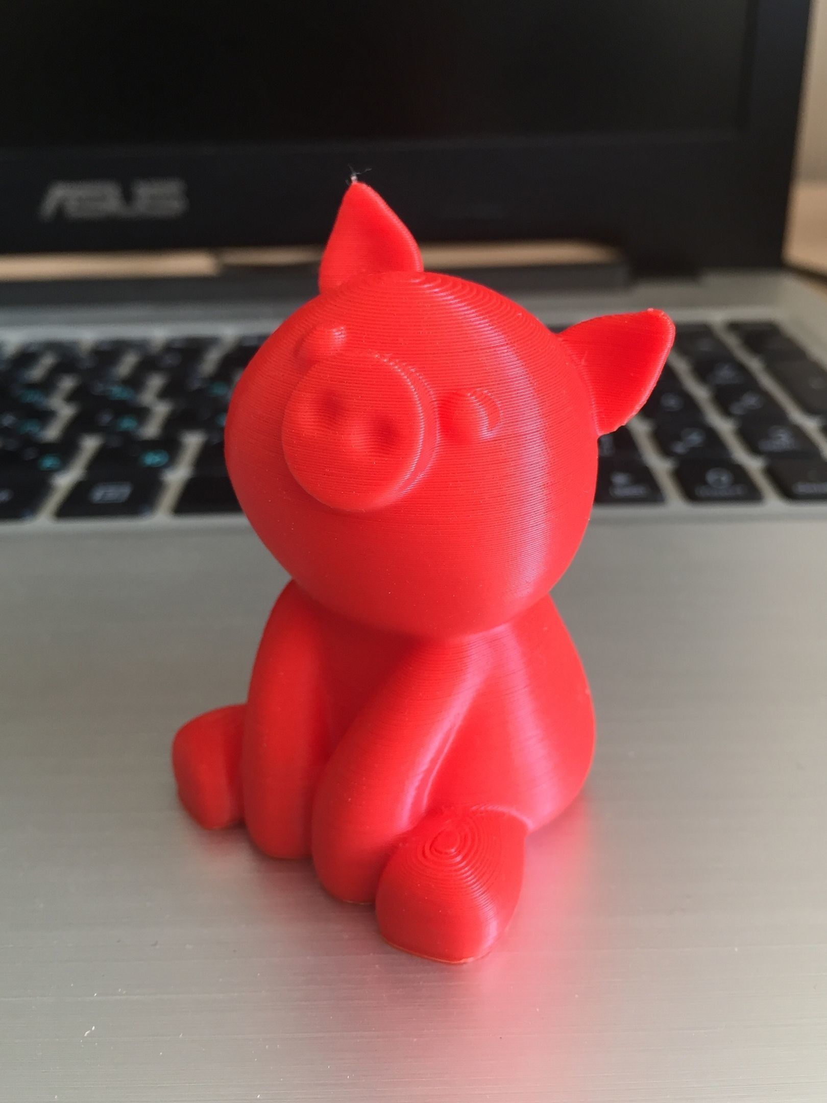 schwein zahl 2019 neujahr kunst karikatur münze schlüsselbund schlüsselring minischwein schweinchen skulptur skulpturen symbol statue toon spielzeug spielzeuge spiele mini 3D print model - Mito3D