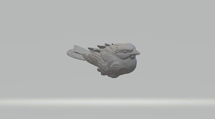 pigeon 3d impression modèle art sculptures indien fantail colombe oiseaux bec ciel volant moineau mésange bouvreuil rossignol poly miniatures oiseau avaler 3d print model - Mito3D