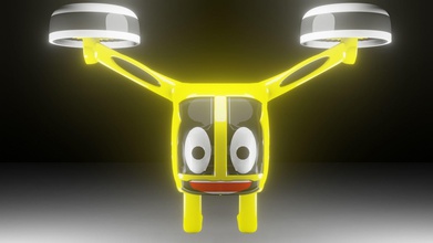 pikachu helicóptero pokemon anime brinquedo jogos brinquedos de 3d print model - Mito3D