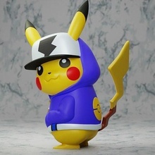 Pikachu hip style Pokémon unir 3d impression modèle pokémonunite peau Jeu jouet amusement nintendo 3dmodel Jeux jouets anime rue 3d print model - Mito3D