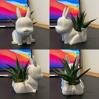 pikachu planter pokemon pokemongo succulents airplants flower house accessories 3d print model - Mito3D
