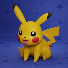 pikachu pokemon fioriera vaso matita astuccio guaina giocattolo divertimento arredamento casa carina kawaii anime geek nintendo cartone animato animale 3d print model - Mito3D