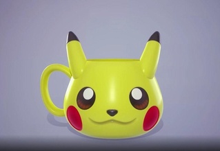 pikachu pokemon 3d impresión juguete lindo menaje imprimible anime taza café té dibujos animados manga mano charizard charmander rayquaza lucario juegos juguetes 3d print model - Mito3D