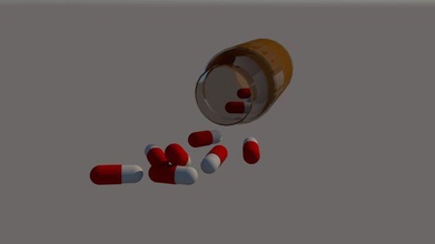 pilule boîte médicament guérir chimie science bonne santé dentiste docteur médical soucier hygiène soins malade douleur biologie 3d print model - Mito3D