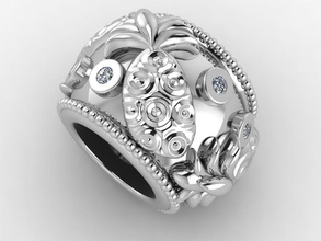 ananas fascino gioielli estate tema perline charms pandora braccialetto divertente bracciali 3d print model - Mito3D