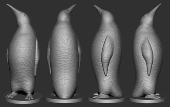 pinguin toys bird animals awesome print printing ping birds iceberg antarctic antarctida art sculptures 3d print model - Mito3D