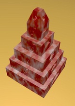 piramid colgante la joyería el de regalo presente art gadget llaveros pirámide accesorio artchallenge colgantes 3d print model - Mito3D