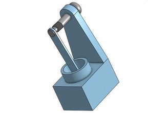 piston model cylinder engine valve science engineering 3d print model - Mito3D