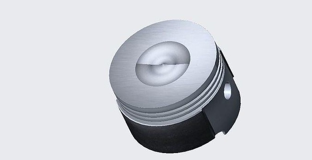 piston automotive valves vehicle car wheel engine cylinder crankshaft camshaft crank shaft rod science engineering 3d print model - Mito3D