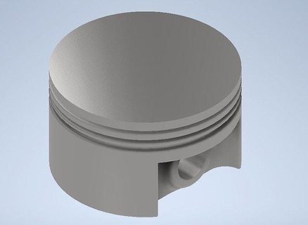 Kolben Maschinen metallisch Datei Modell schmücken Studie Hobby DIY mechanisch Teile 3d print model - Mito3D