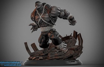 pitt statue image spawn hulk comics big large marvel dc hobby diy 3d print model - Mito3D