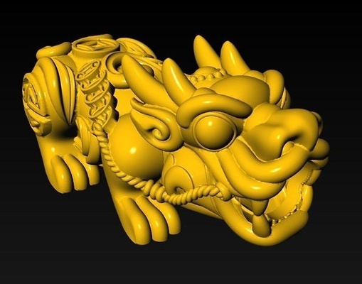pixiu cara bracelet unicorn pulsera t01 12 zodiacos religión arte escultura esculturas joyería joya china anillo desvanece contyhuu 3d print model - Mito3D