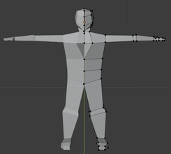 avião 3d modelo of homem pé jogo 3dmodel pobre teste personagem jogos brinquedos 3d print model - Mito3D