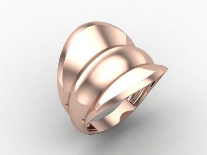 pianura squillare donne pronto stl 3dm Modelli donna anelli 3d gioielleria oro argento miniset diamante lusso brillante 3dmodel sterlina 3d print model - Mito3D