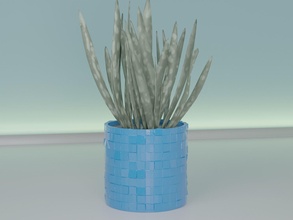 bitki tencere 42 kaktüs Yaprak çiçek örtüsü vazo kum Sanat çanak dekartiyon sıra ekici ev sulu Bahçıvanlık sofra takımı botanik dekor 3d print model - Mito3D