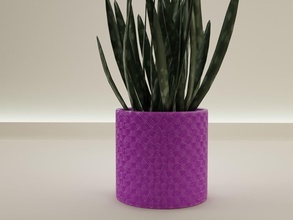 Pflanze Topf 44 Kaktus Natur Flora Blume gestalten abstrakt Schüssel Vase saftig Haushaltswaren Geschirr Dekor botanisch Gartenarbeit Grün Haus ablassen Muster 3d print model - Mito3D