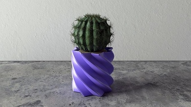 plantar Panela suporte 3d impressão modelo 5 decoração elegante conjunto utensílios domésticos vaso casa imprimível mobília arte flor flores plantas potes copo 3d print model - Mito3D
