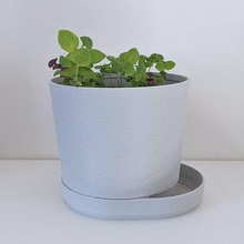 Pflanzer 03 Garten Gartenarbeit Blume Topf Natur Blatt botanisch Haushaltswaren Haus Dekor 3d print model - Mito3D