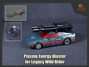 plasma énergie blaster transformateurs héritage sauvage cavalier g1 Jeux jouets 3d print model - Mito3D