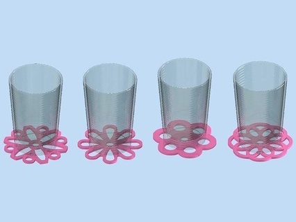 plastico portavasos vaso 3dprinter cocina casa comida 3d print model - Mito3D